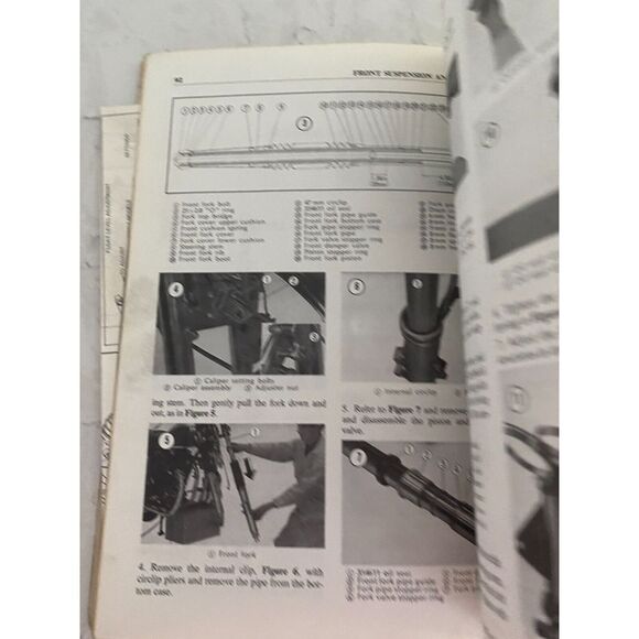 Clymer Honda All 750 Models 1969 - 1972 Service Repair Manual Paperback Handbook - Picture 8 of 11